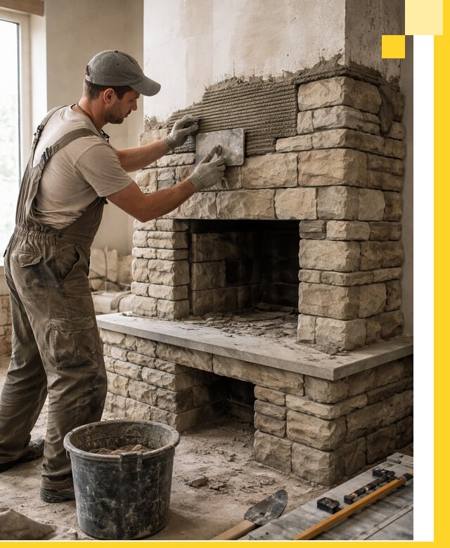 Строительство каминов под ключ в Балакове от проектирования до монтажа