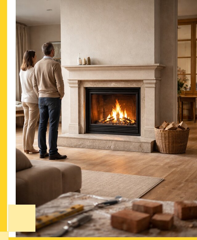 Проект и проекты каминов в Балакове от 12212р. | ЭриданБлк