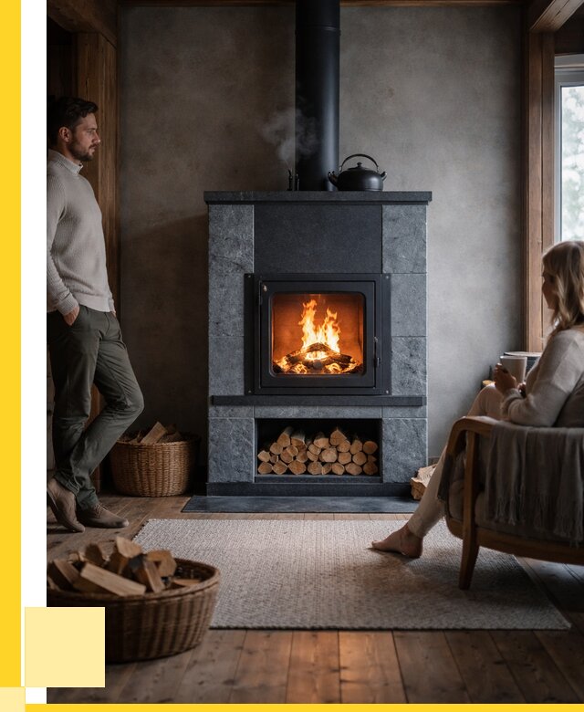 Каминопечи из кирпича в Балакове под ключ от 122124 р., ЭриданБлк