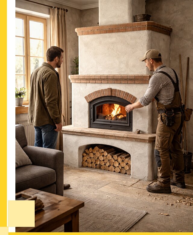 Печи камины в Балакове: кирпичные, изразцовые от 61062 р. | ЭриданБлк