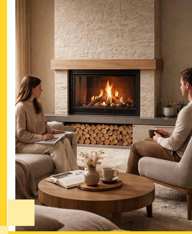 Камины со стеклом в Балакове от 183186 р. | ЭриданБлк — топки 3 стекла