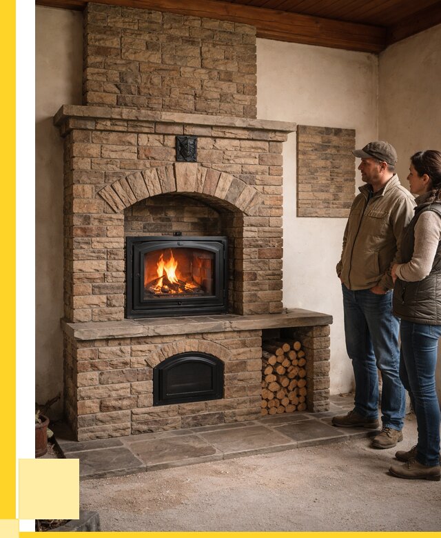 Кирпичная печь под ключ в Балакове от 152655 р. | ЭриданБлк