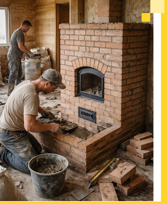 Профессиональное строительство печей в Балакове под ключ