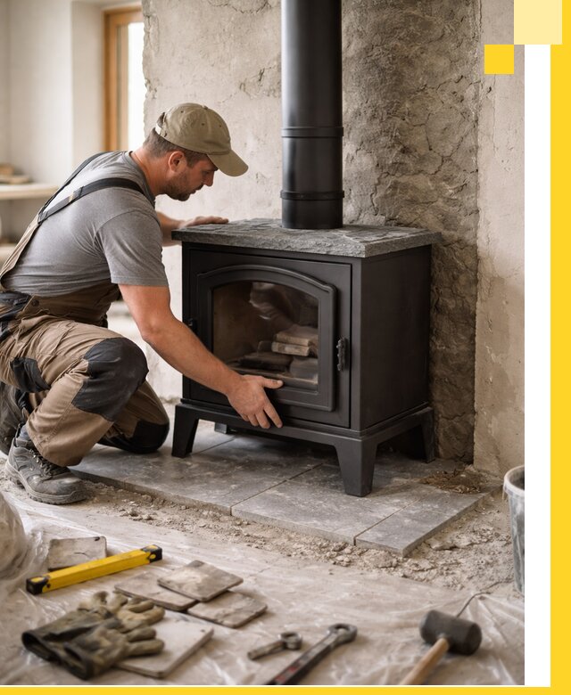 Профессиональный монтаж печей и каминов в Балакове под ключ