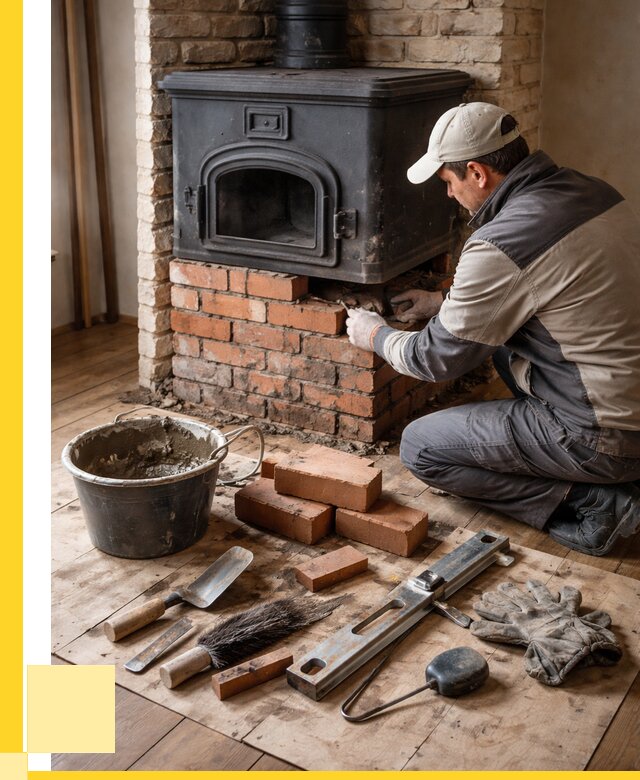 Ремонт печей в Балакове от 12212 р., услуги печника ЭриданБлк
