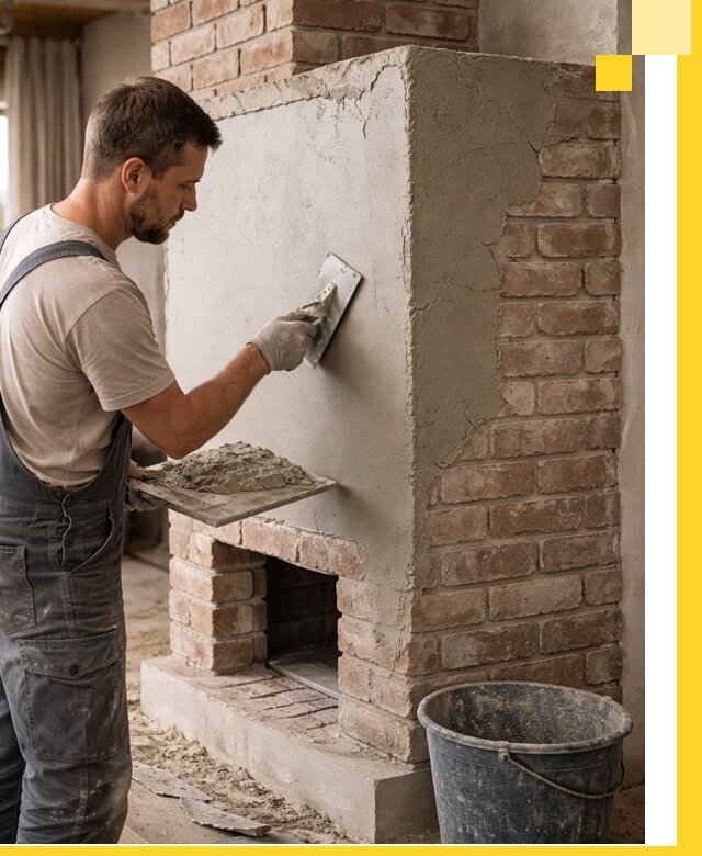 Отделка печей и облицовка каминов в Балакове под ключ