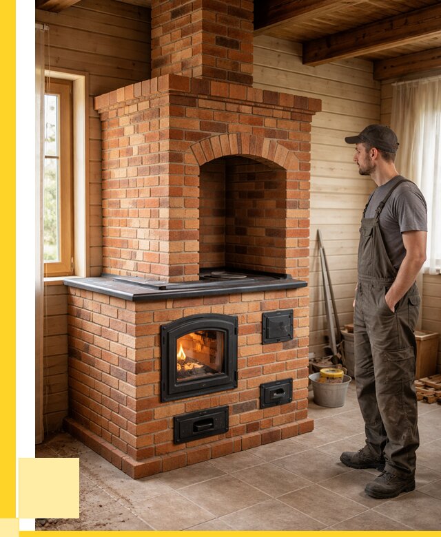 Кирпичные печи в Балакове: купить от 152655 р. | ЭриданБлк