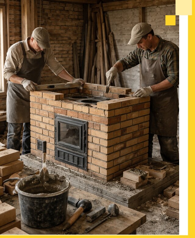 Изготовление и установка варочных печей под ключ в Балакове