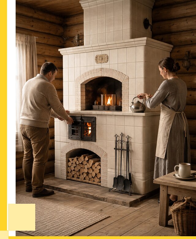 Русские печи в Балакове: установка от 152655 р. ЭриданБлк