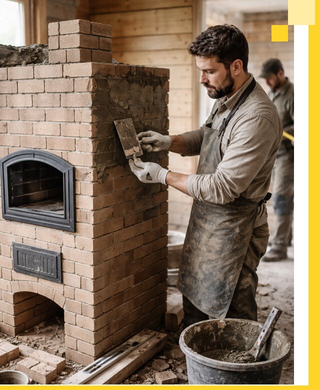 Изготовление и установка печей-шведок под ключ в Балакове