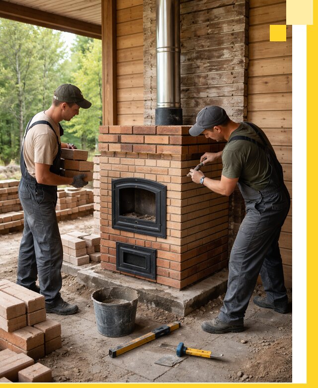 Производство и установка дачных печей под ключ в Балакове