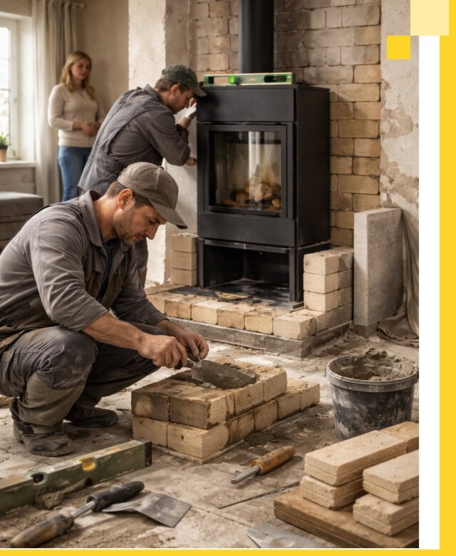 Печи и камины под ключ: проект, установка в Балакове