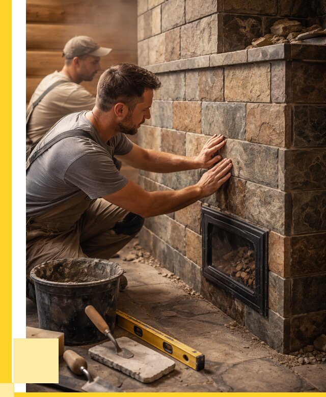 Облицовка банных печей в Балакове под ключ от 12212 р. | ЭриданБлк