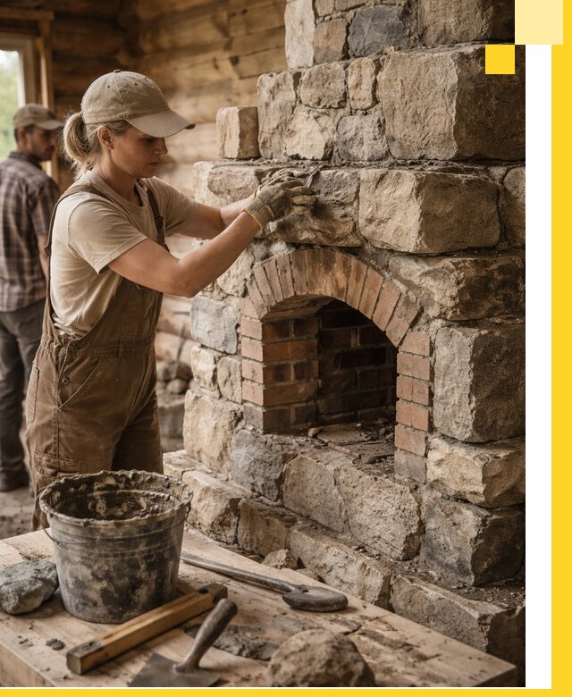 Каменные печи на заказ и монтаж в Балакове, долговечные решения