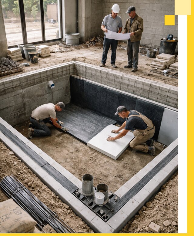 Проекты частных и общественных бассейнов под ключ в Балакове