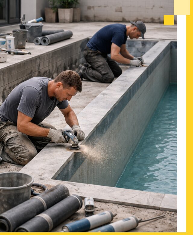 Профессиональный ремонт бассейнов под ключ в Балакове