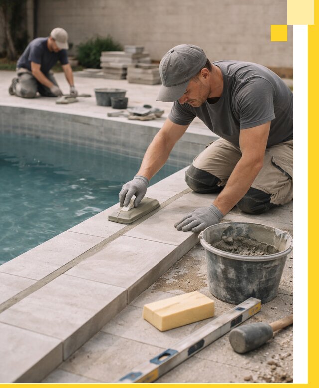 Отделка бассейнов в Балакове: декоративная отделка и гидроизоляция