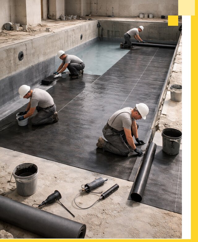 Профессиональная гидроизоляция бассейнов и чаш в Балакове под ключ