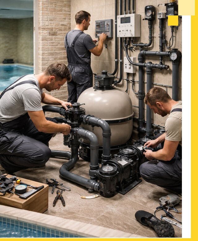 Комплексное оборудование для бассейнов под ключ в Балакове