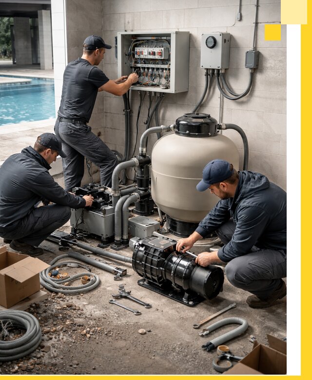 Профессиональный монтаж оборудования для бассейнов в Балакове