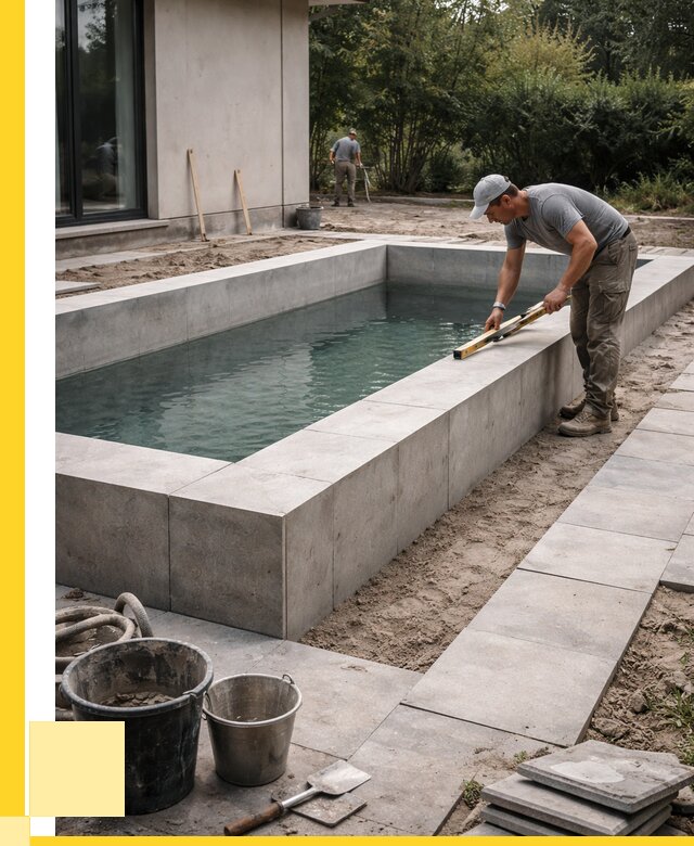 Строительство бетонного бассейна в Балакове от 1221240 р. | ЭриданБлк