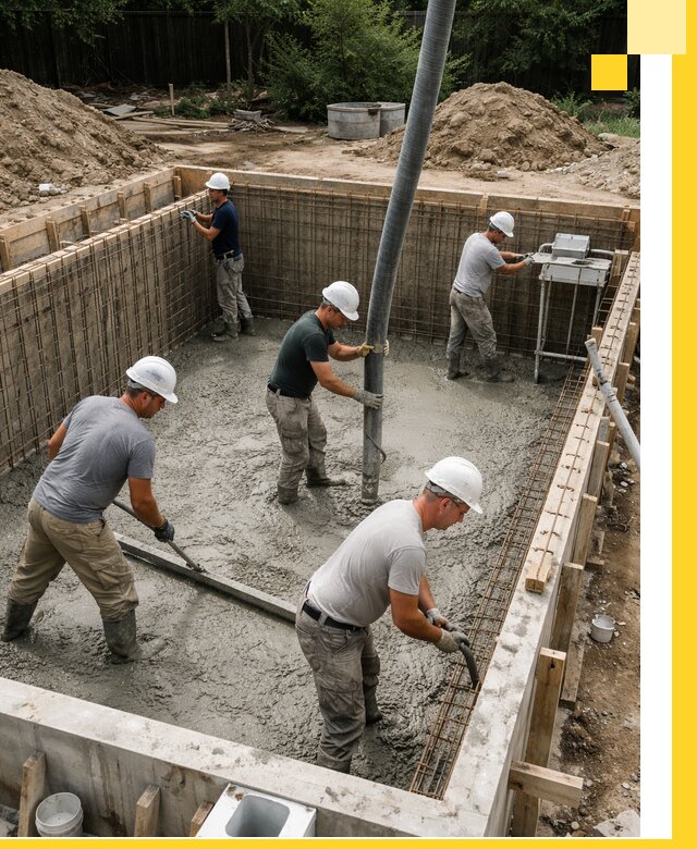 Строительство бетонных бассейнов под ключ в Балакове