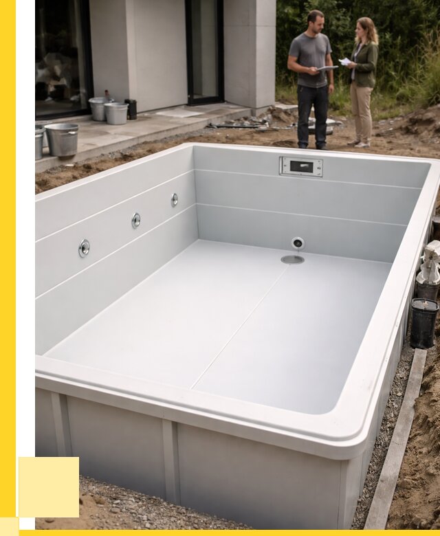 Полипропиленовые бассейны в Балакове от 254425 р. | ЭриданБлк