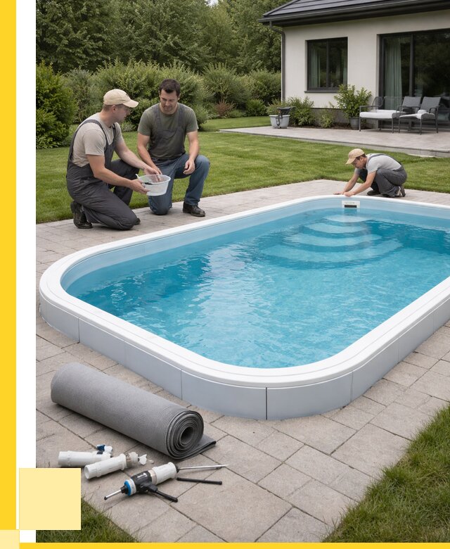 Пластиковый бассейн купить в Балакове от 254425 р., ЭриданБлк