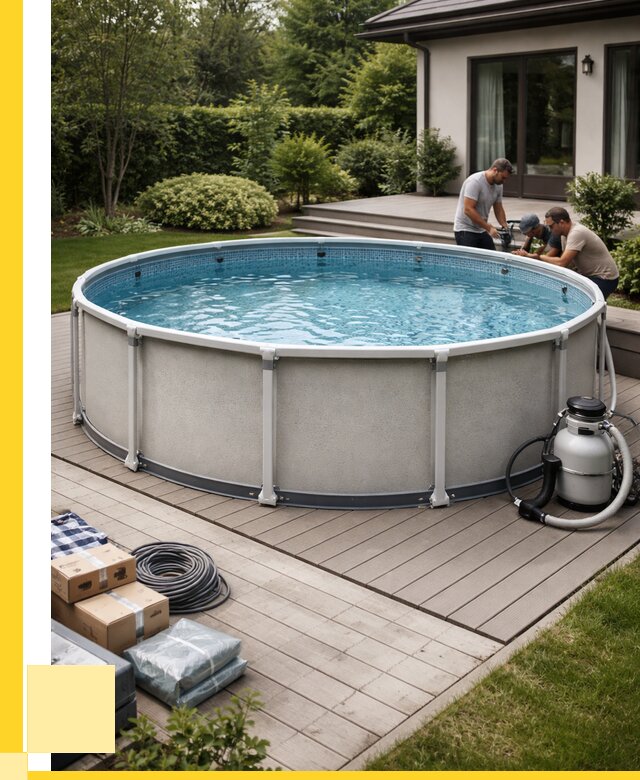 Купить каркасные бассейны в Балакове от 45797 р. | ЭриданБлк