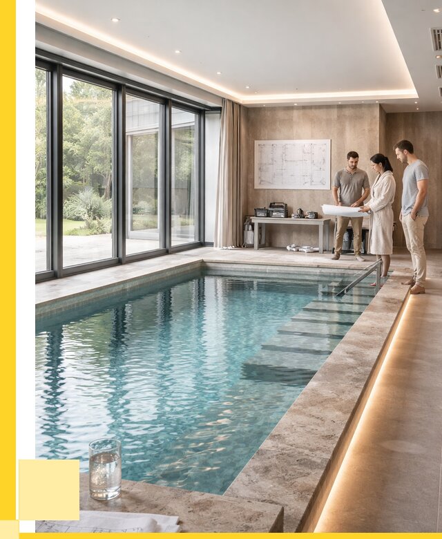 Закрытые бассейны под ключ в Балакове от 2544250 р. | ЭриданБлк