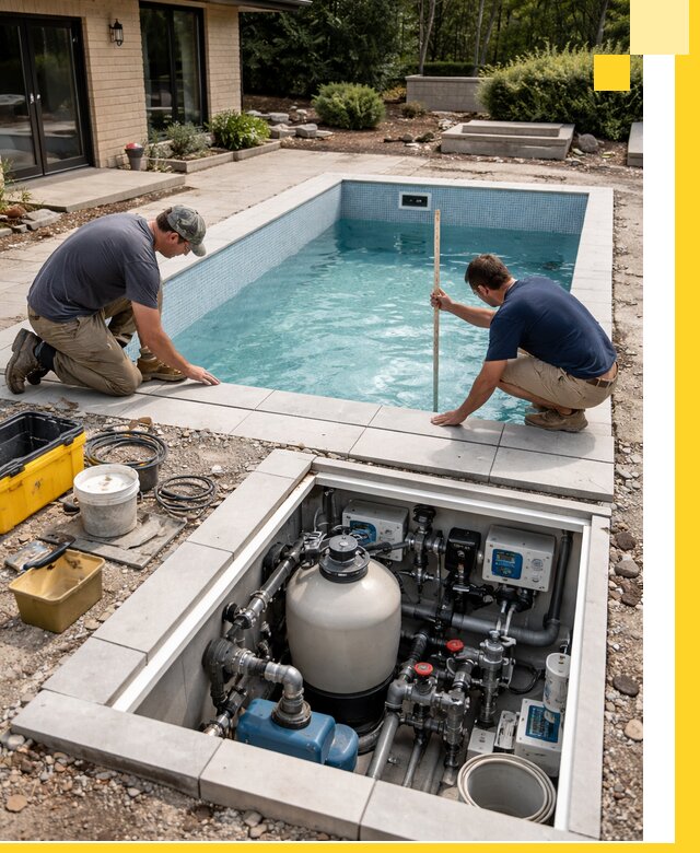 Строительство качественных домашних бассейнов под ключ в Балакове