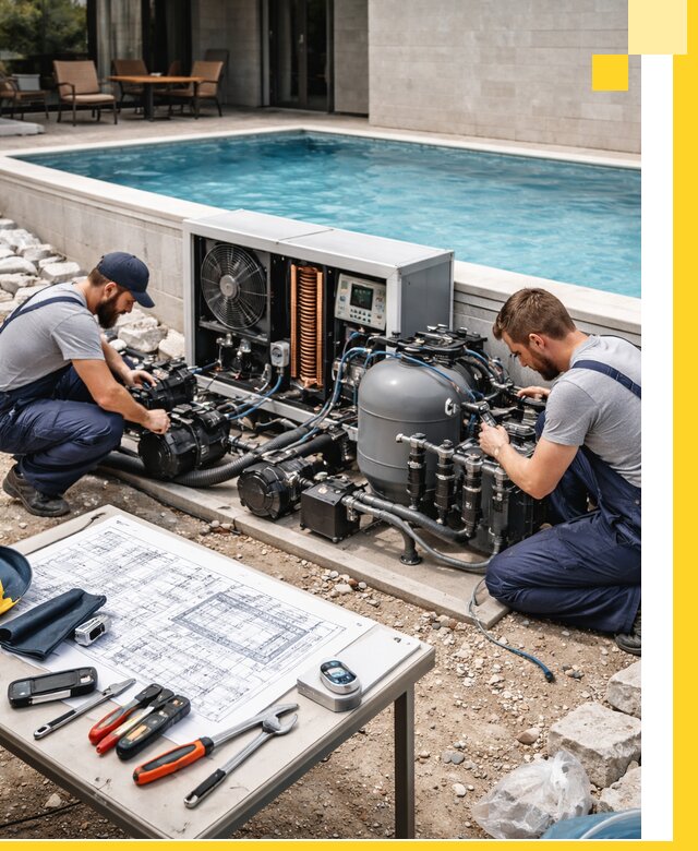 Проектирование и монтаж бассейнов с подогревом в Балакове