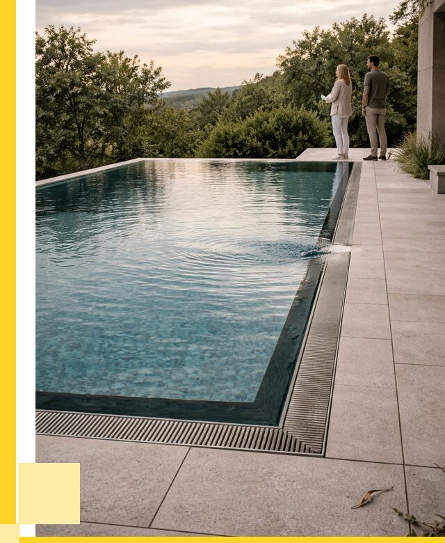 Проект переливные бассейны в Балакове от 2544250 р. | ЭриданБлк