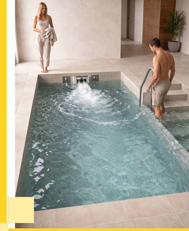 Бассейн с противотоком в Балакове от 254425 р. | ЭриданБлк