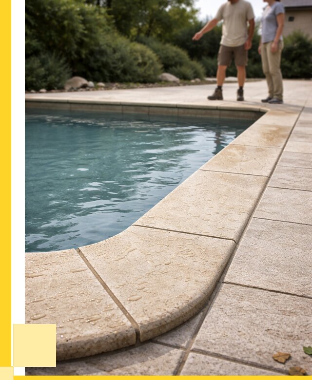 Копинговый камень для бассейнов в Балакове от 4274 р. | ЭриданБлк