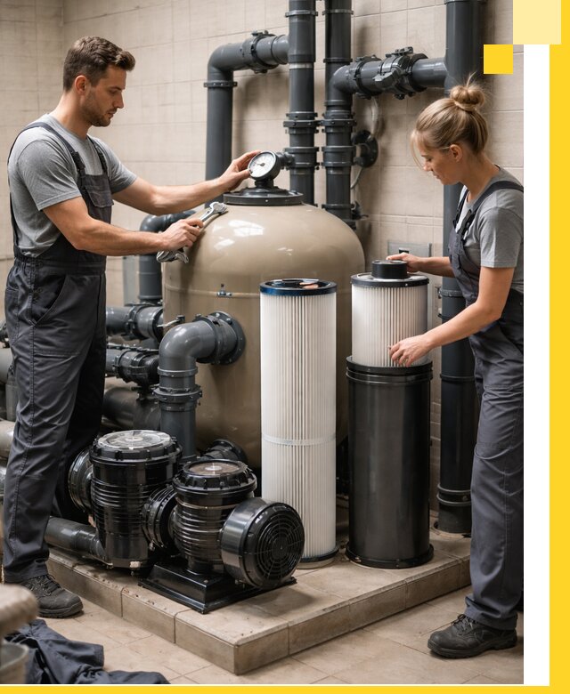 Фильтры и системы фильтрации для бассейнов в Балакове