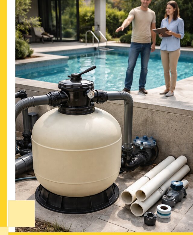 Песочные фильтры для бассейнов в Балакове от 18319 р., ЭриданБлк