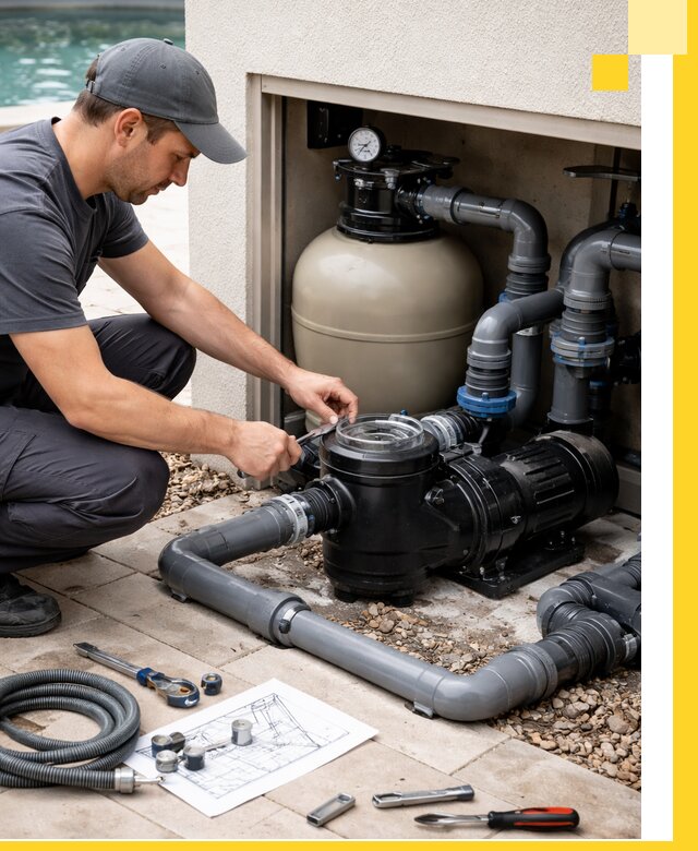 Поставка, монтаж и сервис насосов для бассейнов в Балакове