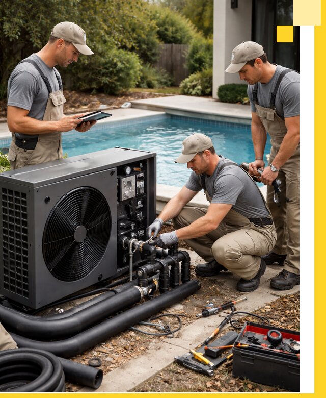 Проектирование и установка тепловых насосов для бассейнов в Балакове