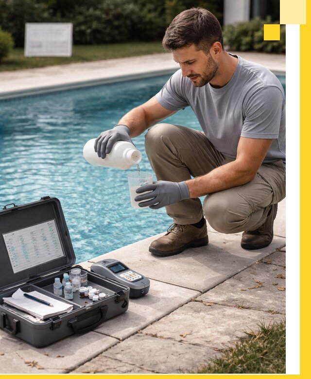 Профессиональная дезинфекция воды в бассейне в Балакове