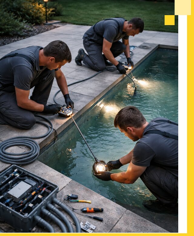 Профессиональное освещение бассейнов в Балакове: дизайн и монтаж