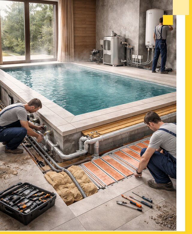 Проектирование и строительство тёплых бассейнов в Балакове