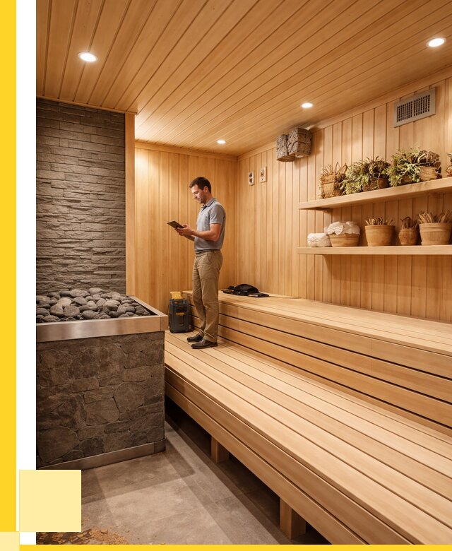 Сауна под ключ в Балакове: от 457965 р. | Строительство — ЭриданБлк