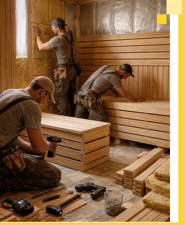 Профессиональное строительство саун под ключ в Балакове