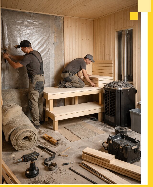 Проекты саун под ключ в Балакове дизайн и строительство