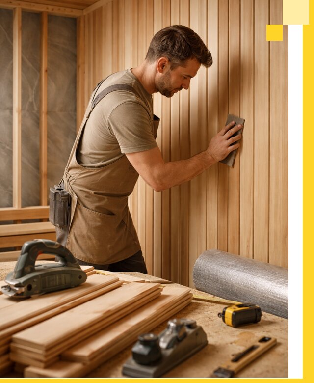 Профессиональная отделка саун и парных под ключ в Балакове