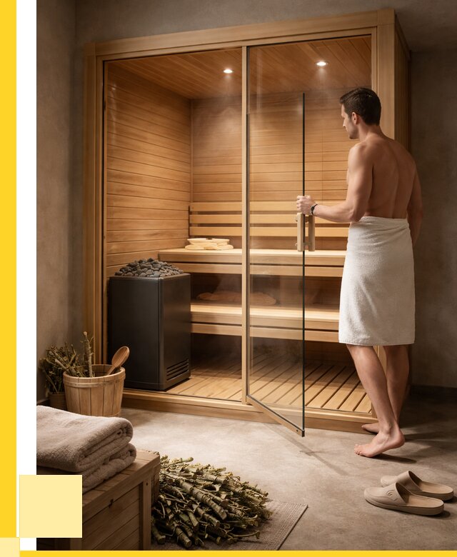 Купить мини сауны для дома в Балакове от 71239 р. ЭриданБлк