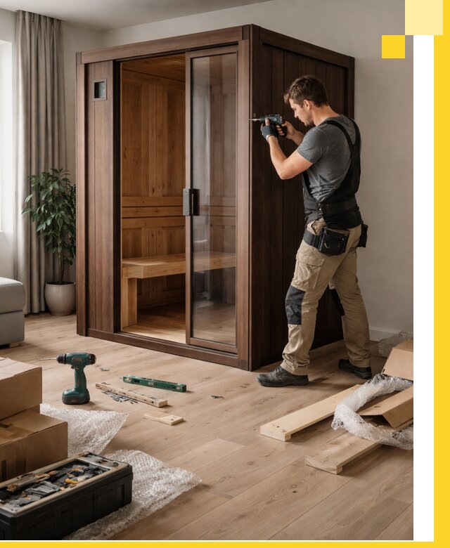 Установка и производство мини саун под ключ в Балакове