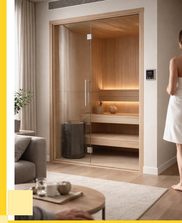 Сауна в квартире под ключ в Балакове от 122124 р. ЭриданБлк