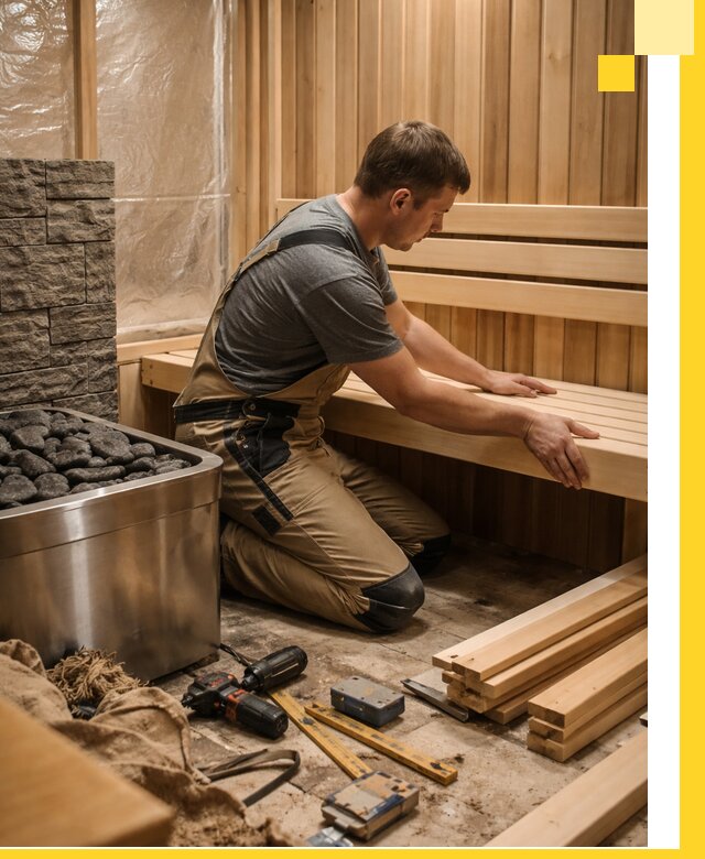 Сауны для дома под ключ с проектированием и монтажом в Балакове